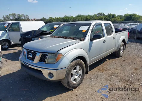 2007 Nissan Frontier Se from USA, damaged, VIN 1N6AD09UX7C424967